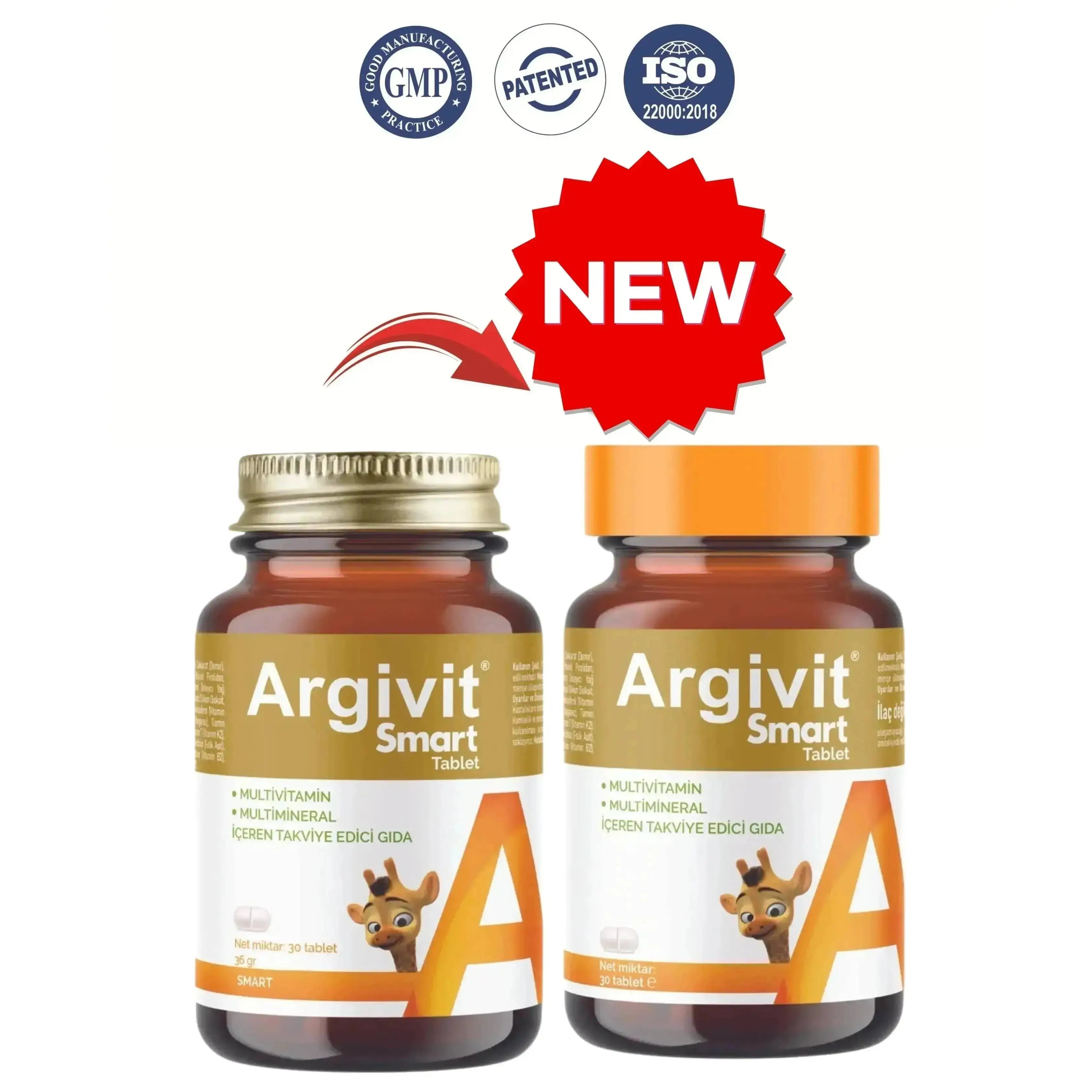 argivit Supplements Argivit Smart Tablet - 30 Tablets