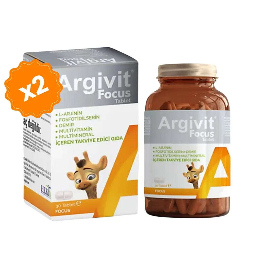 Argivit Supplements Argivit Focus Tablet - 2 X 30 Tablets