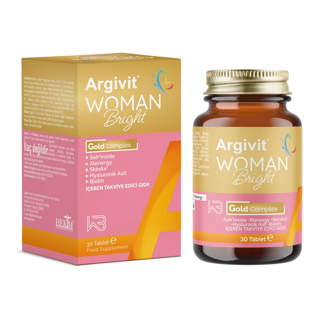 argivit Food Supplement No color / Tablets Argivit Woman Bright Gold Complex - 30 Tablets