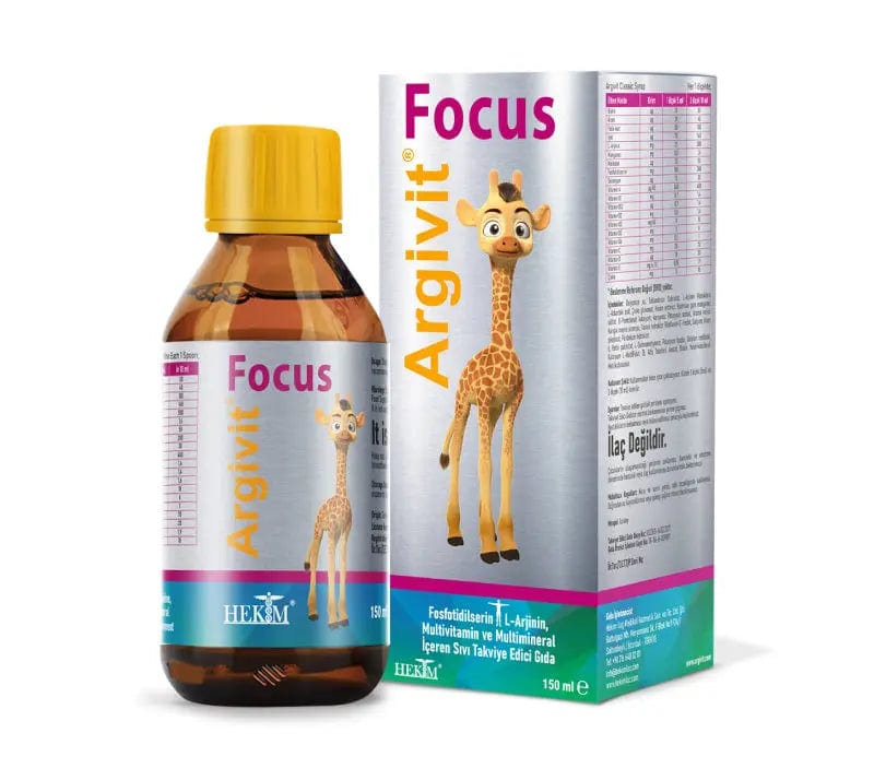 Argivit Focus Syrup 150 ml - Boost Health & Concentration