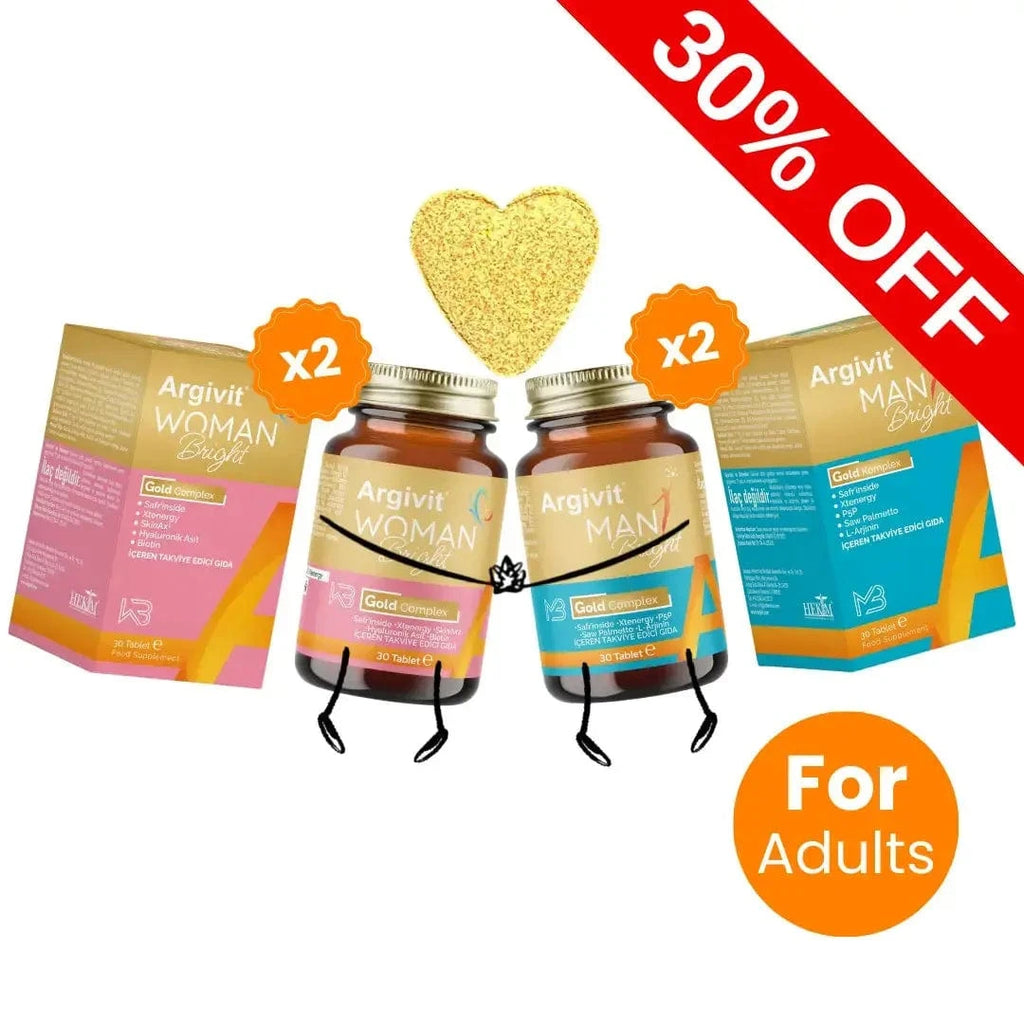 Argivit Couple Set 2 X 30 (Man & Woman Bright) argivit 