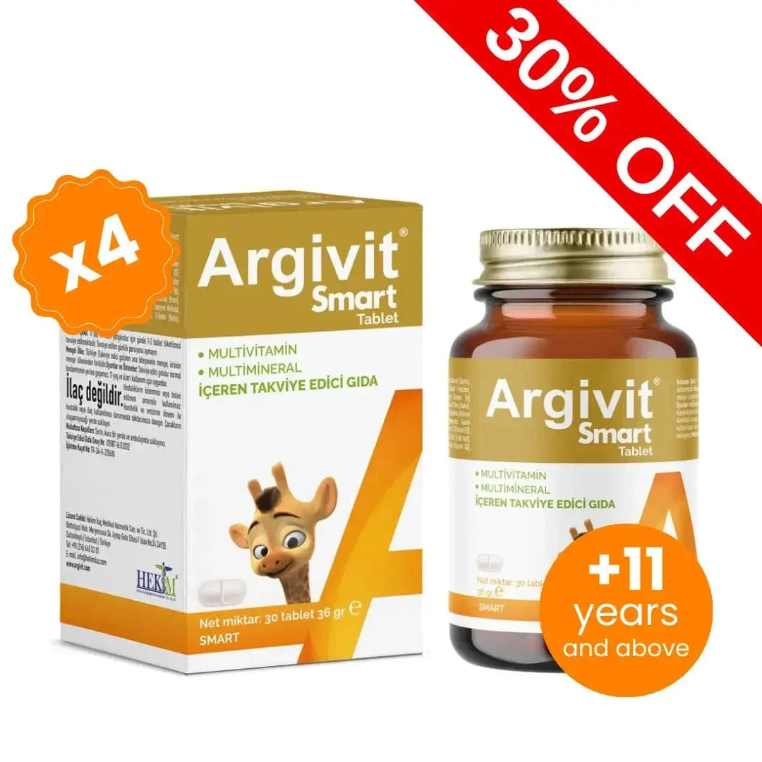 Argivit Smart Tablet 4 X 30 Tablets argivit