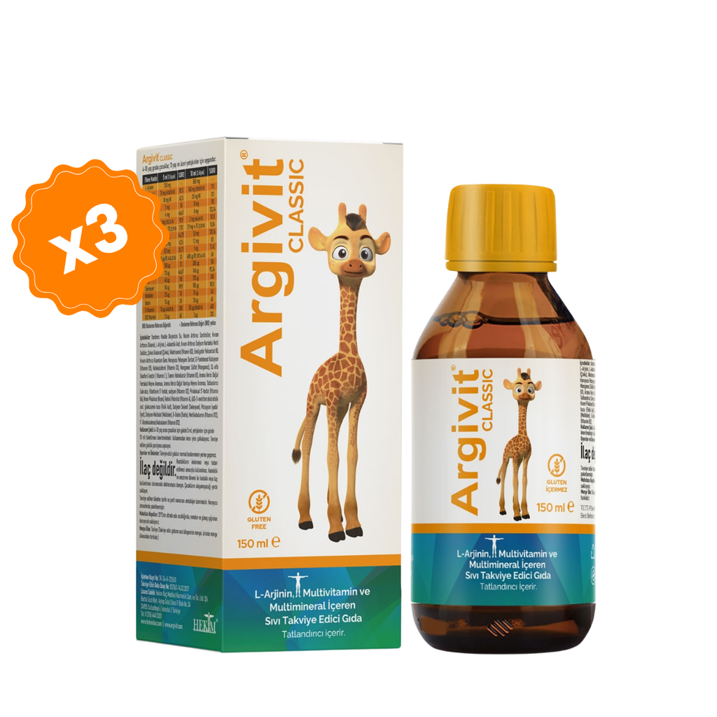 Argivit Classic Syrup 3 X 150 ml. argivit