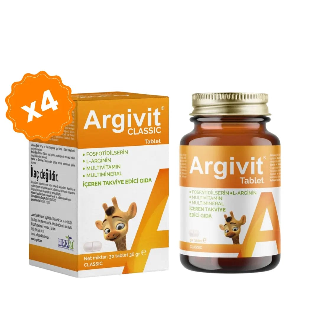 Argivit Classic 4 X 30 Tablets