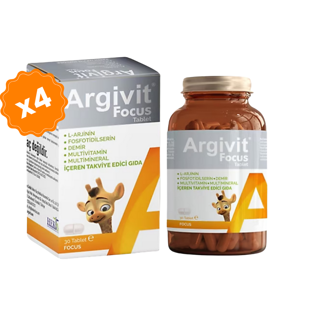 Argivit Focus Tablet - 4 X 30 Tablets Argivit