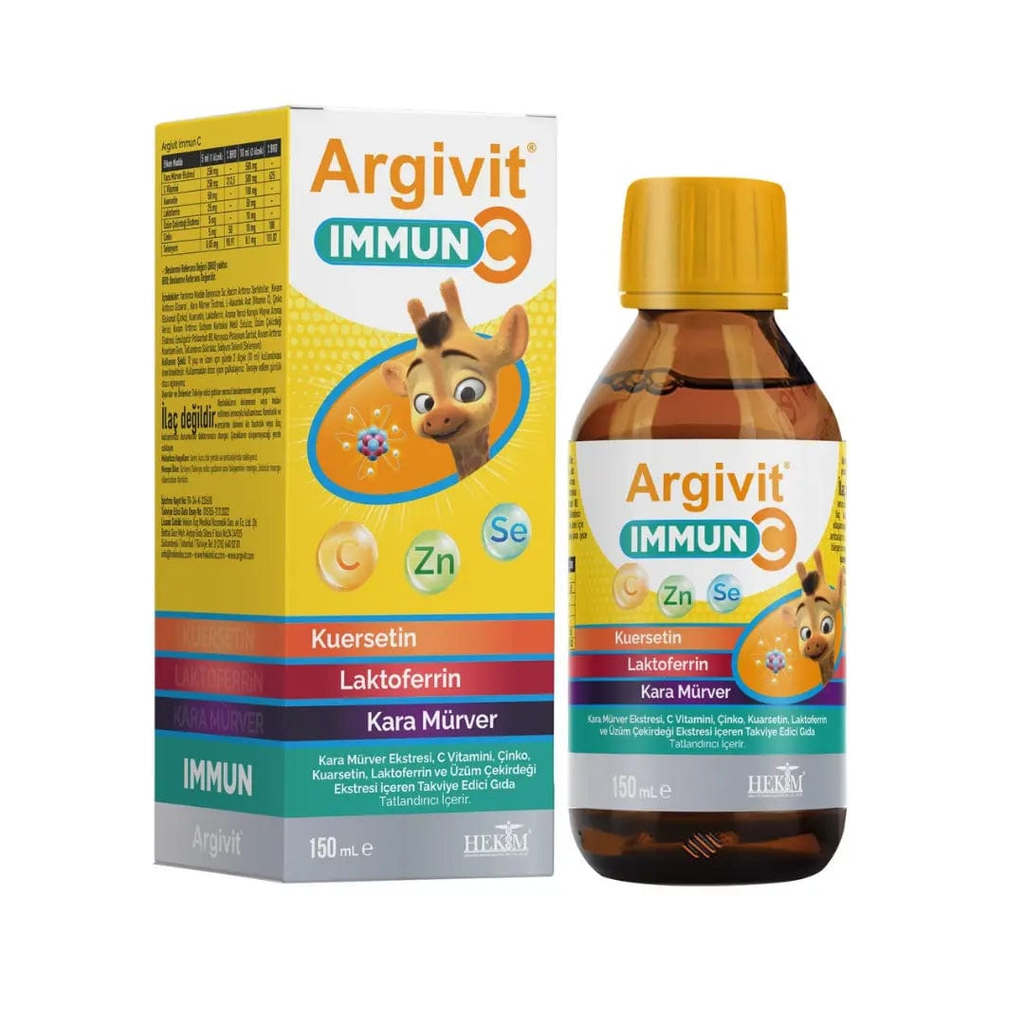 argivit Takviye Edici Gıda No color / Syrup Argivit Immun C Syrup 150 ml