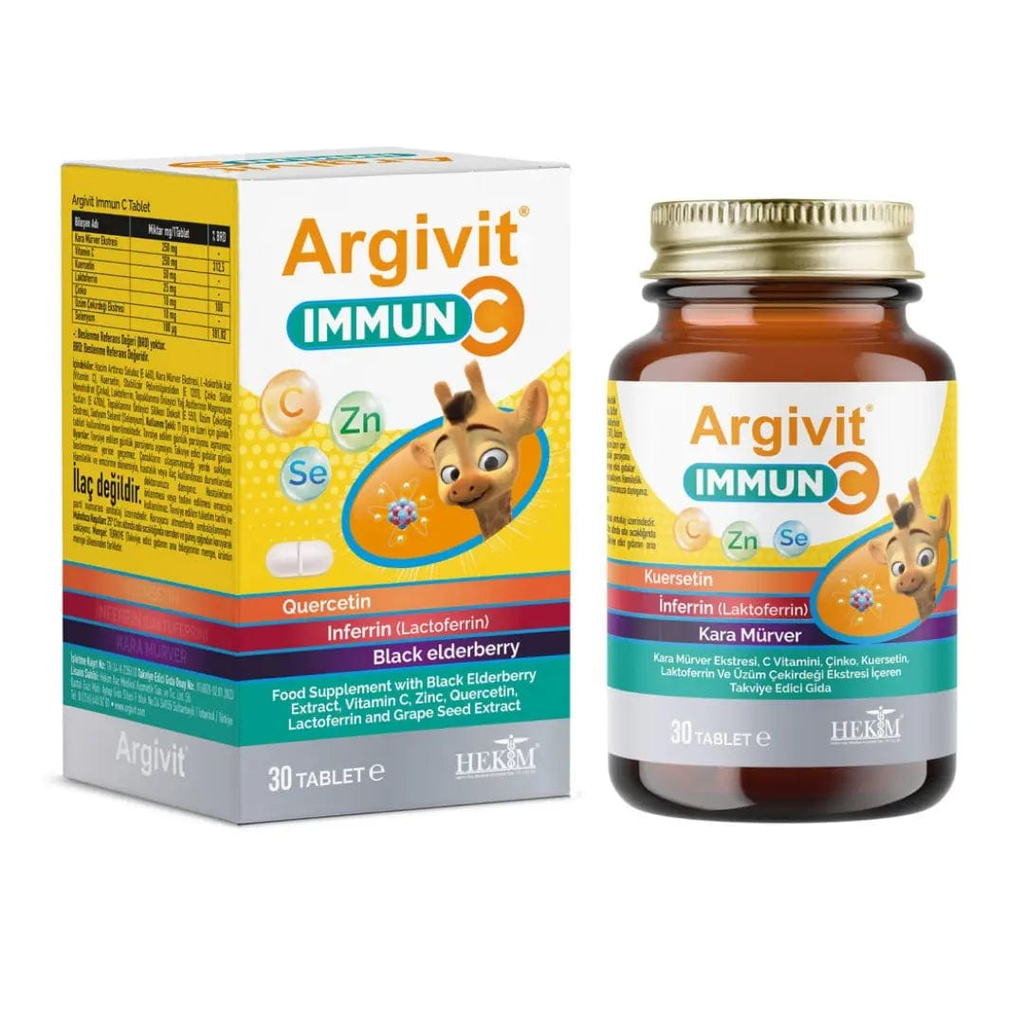 argivit Supplements Argivit Immun C 30 Tablets
